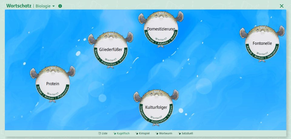 Screenshot: Kugelfisch