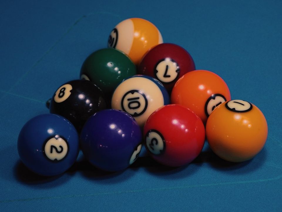 Poolbillard-Kugeln