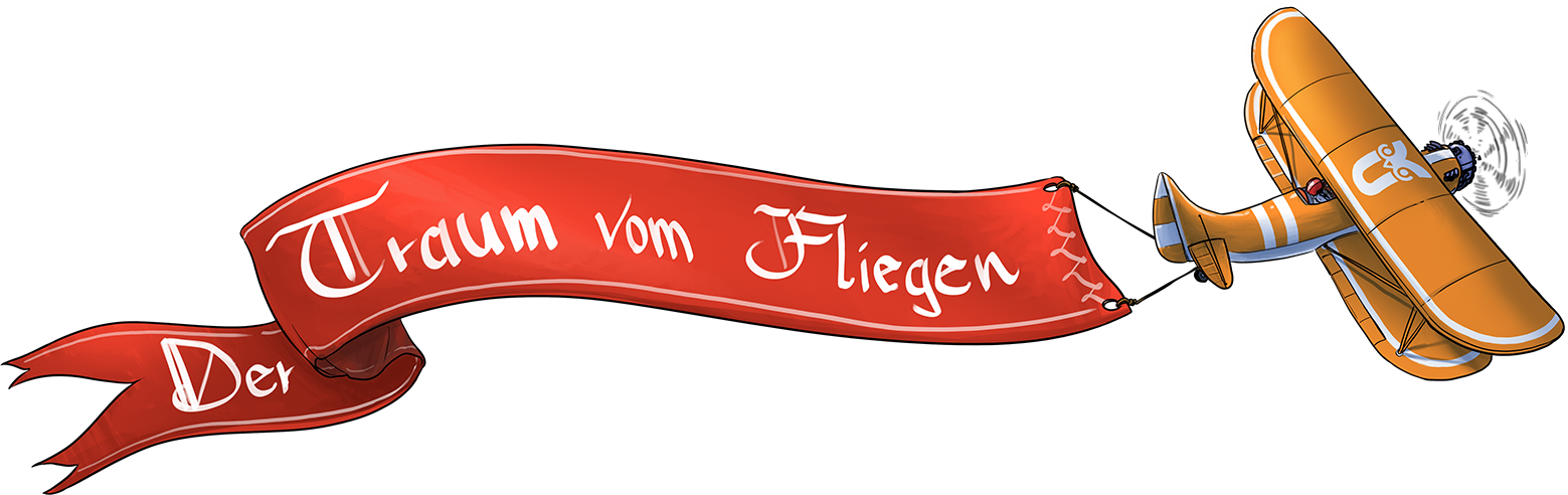 Der Traum vom Fliegen - Banner