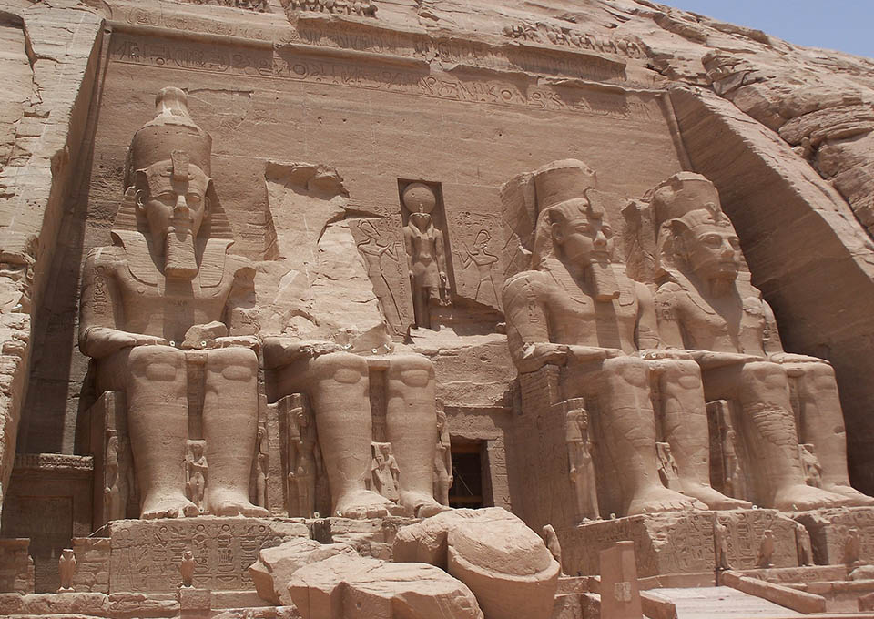 Tempelanlage von Abu Simbel