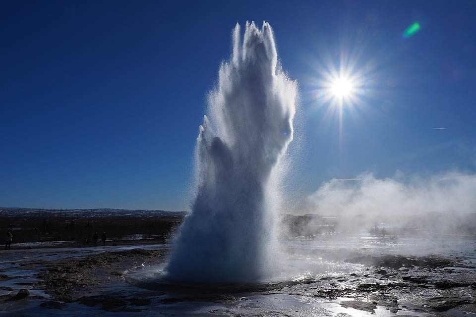 Geysir in Island