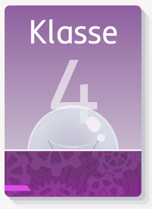 SchuBu Physik Buchcover, als Klasse 4 beschriftet, mit grüner Baumkrone